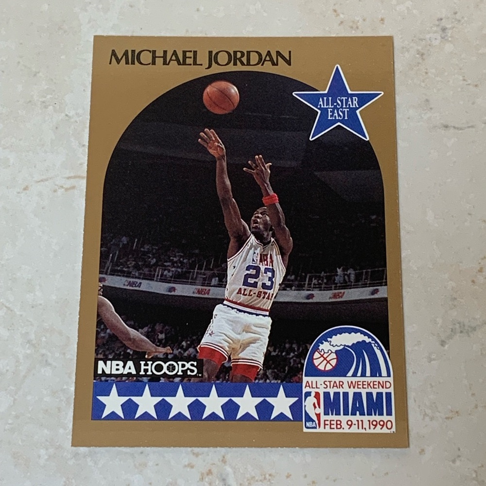 Michael Jordan NBA Hoops All-Star Card